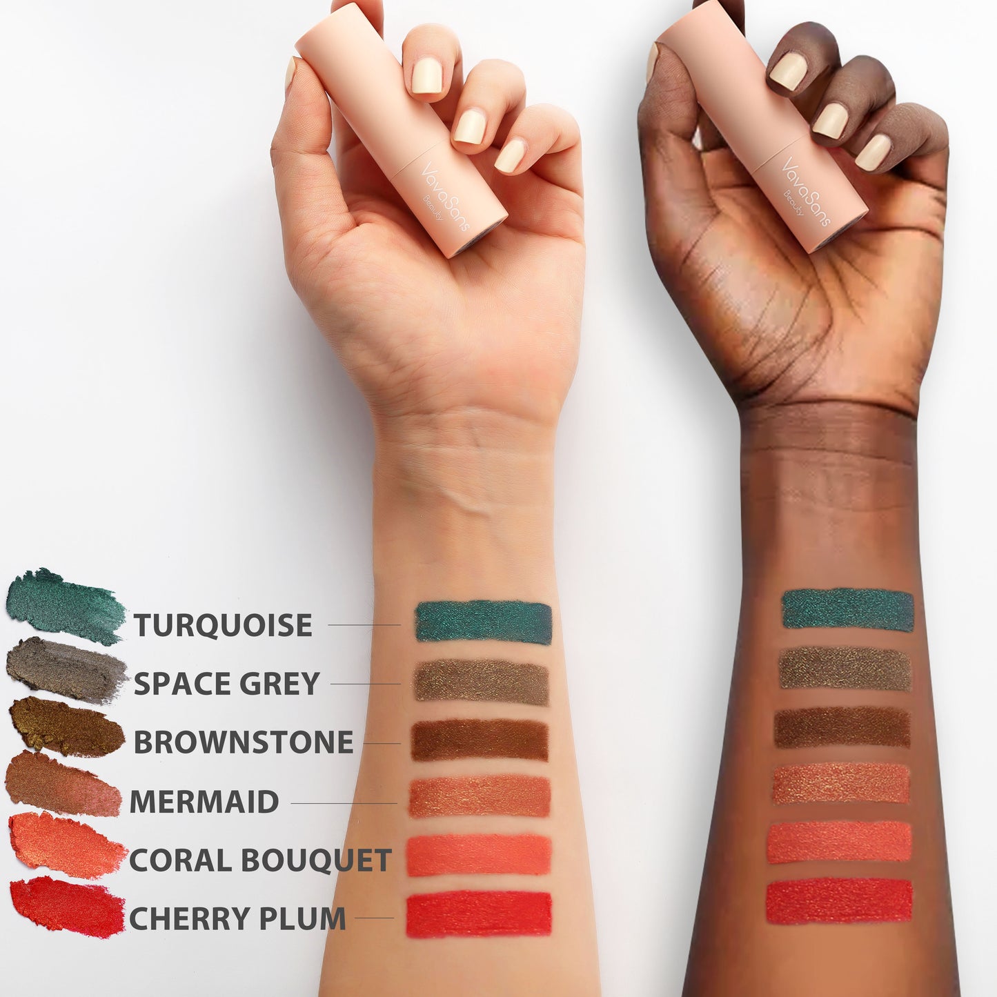 METALLIC GLITTER LIPSTICK  CHERRY PLUM