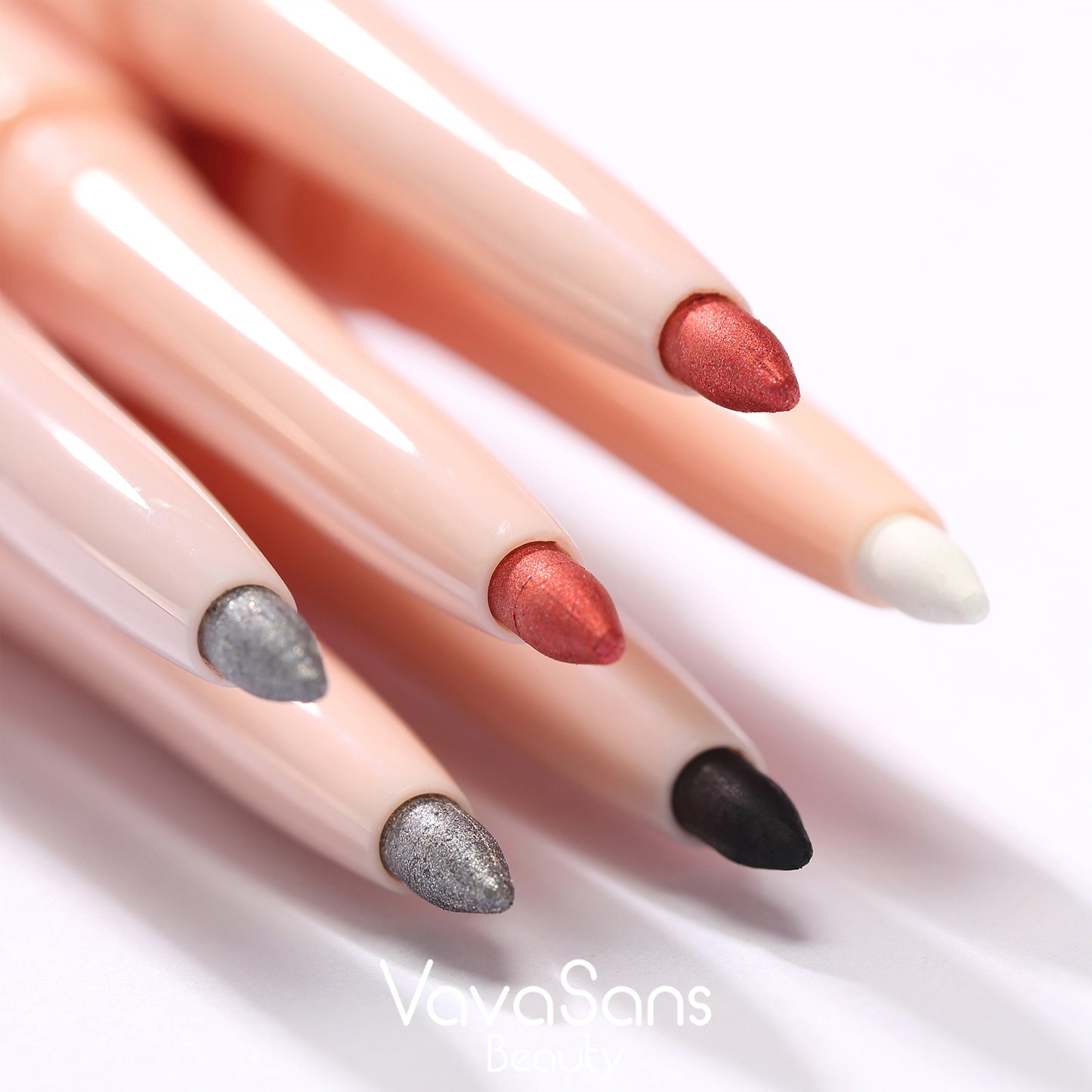 RETRACTABLE GEL EYELINER PENCIL WHITE/PINK