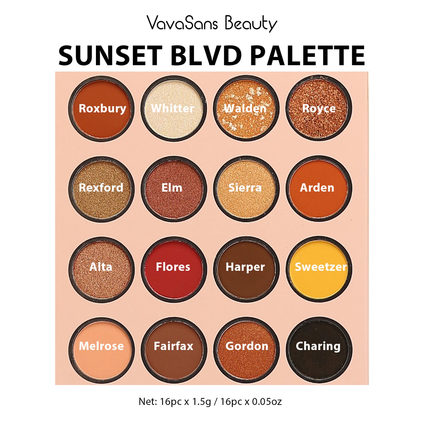 SUNSET BLVD PALETTE